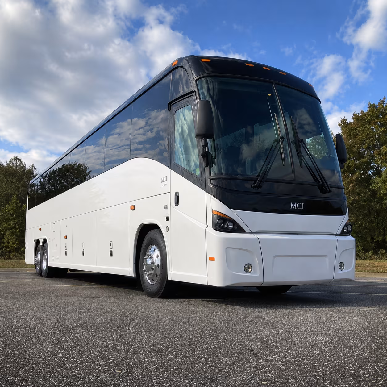 40-56 Passenger Charter Bus Exterior