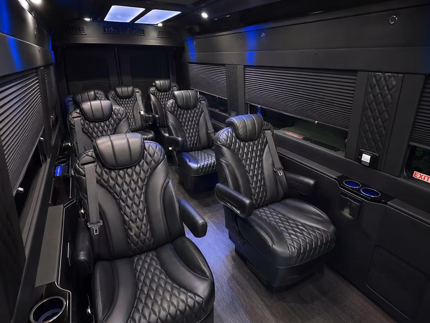 Syracuse Airport Shuttle & Transportation party bus exterior