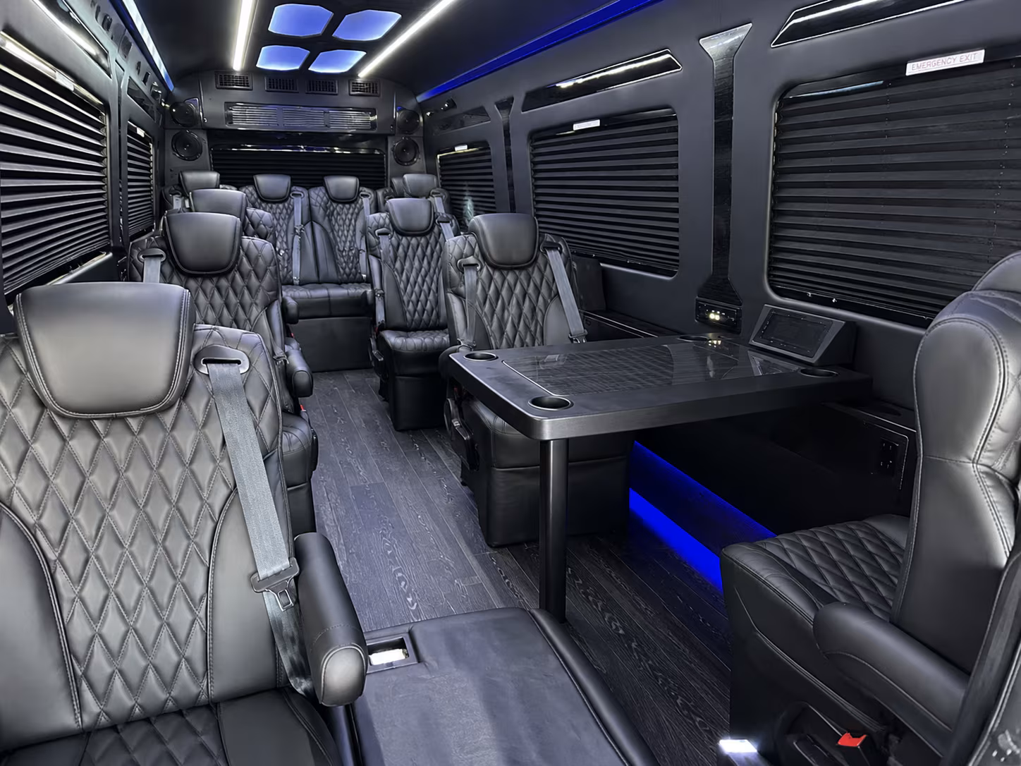 Syracuse Airport Shuttle & Transportation party bus exterior