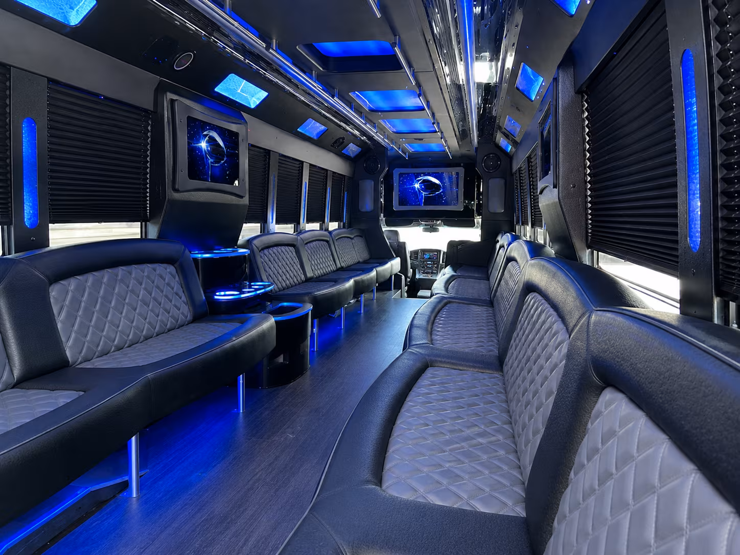 Syracuse Concert & Music Festival Transportation party bus exterior