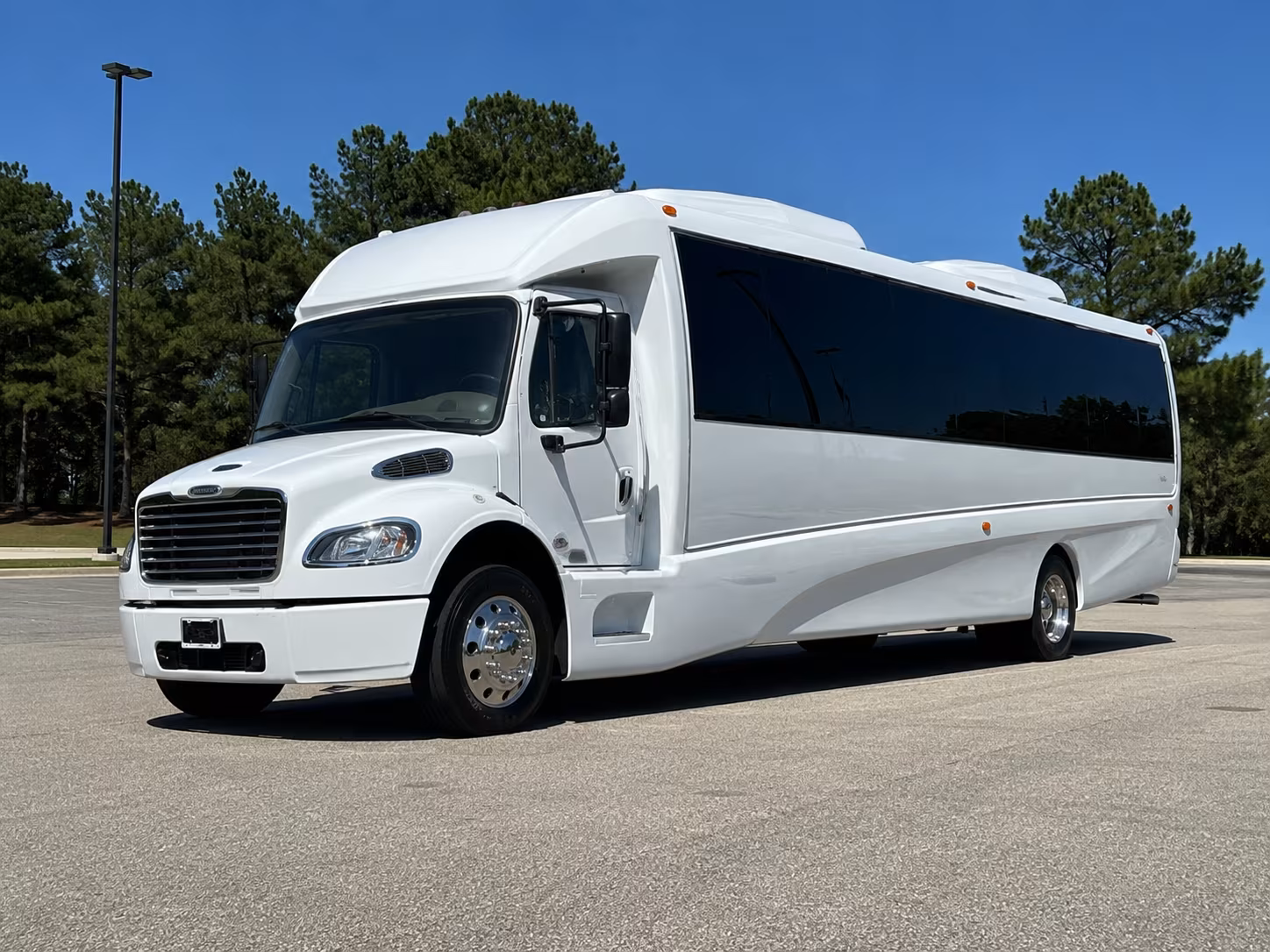 Syracuse Concert & Music Festival Transportation party bus exterior