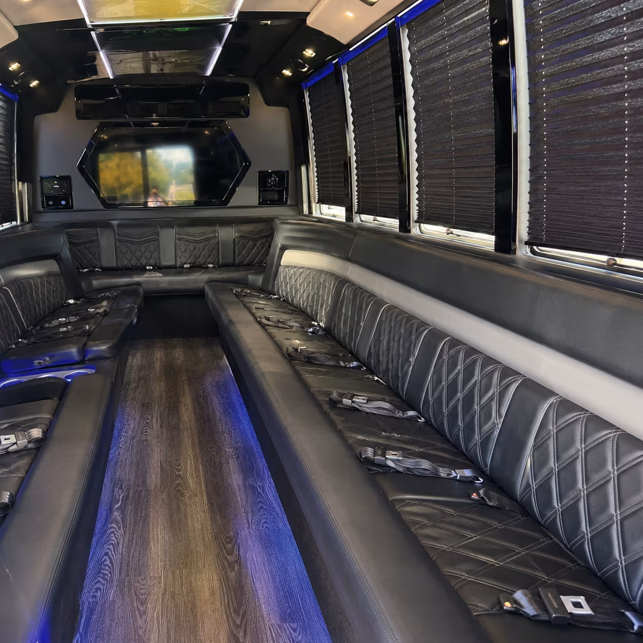 Syracuse Concert & Music Festival Transportation onboard seating
