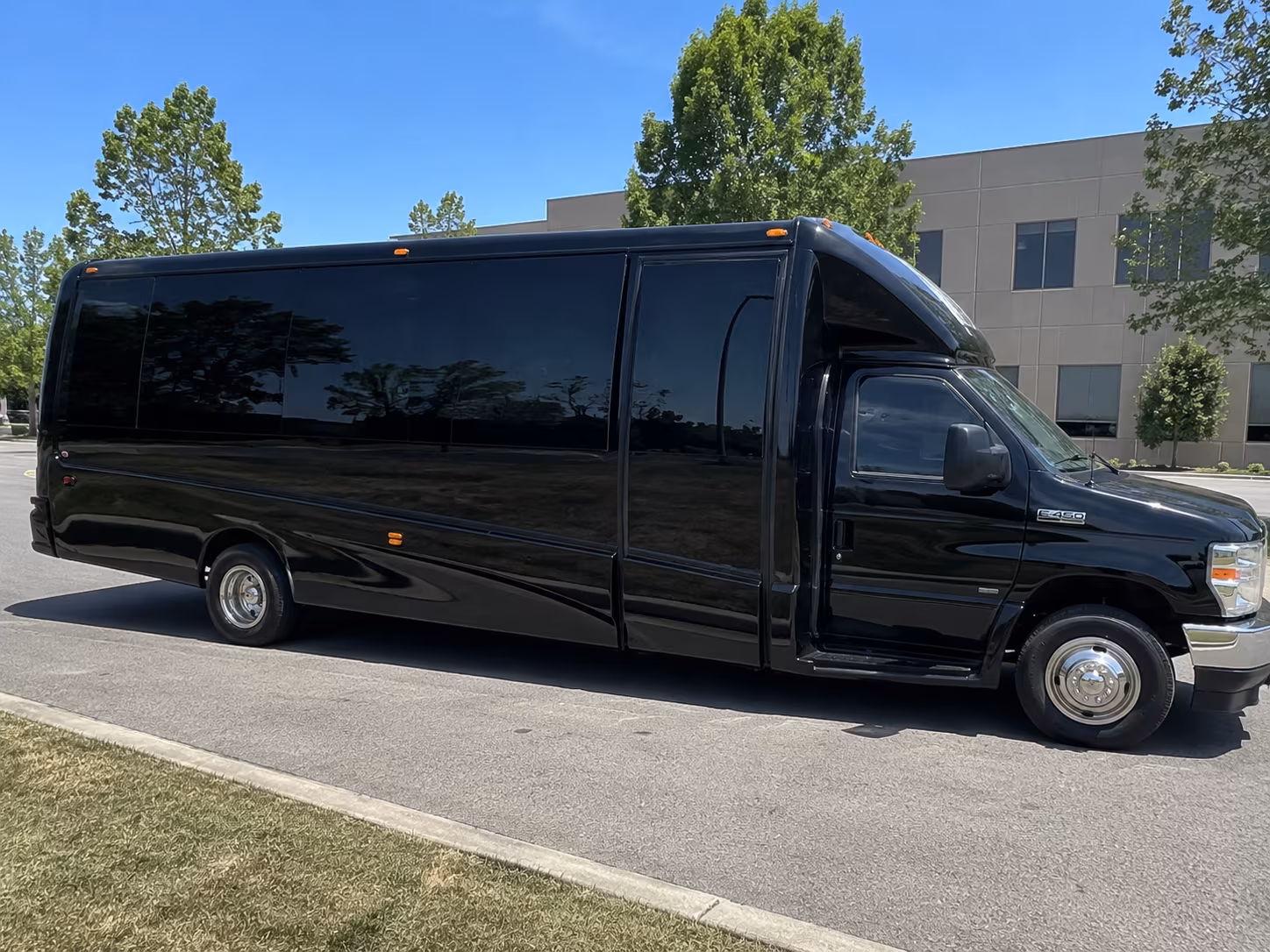 Syracuse Private Event Transportation party bus exterior