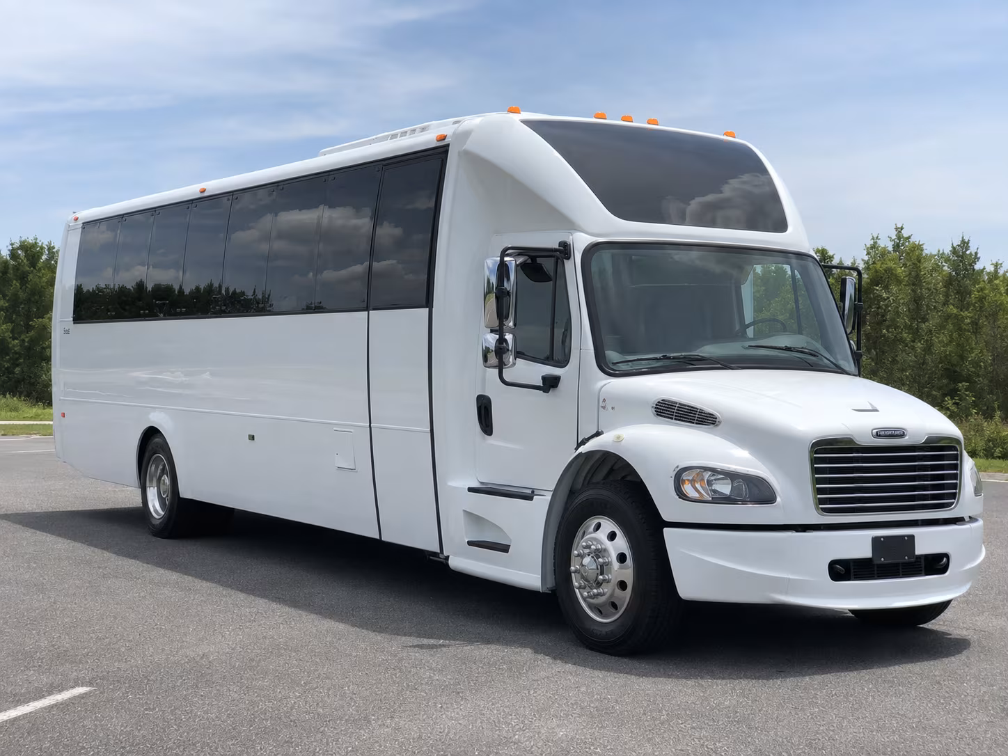 Syracuse Private Event Transportation party bus interior