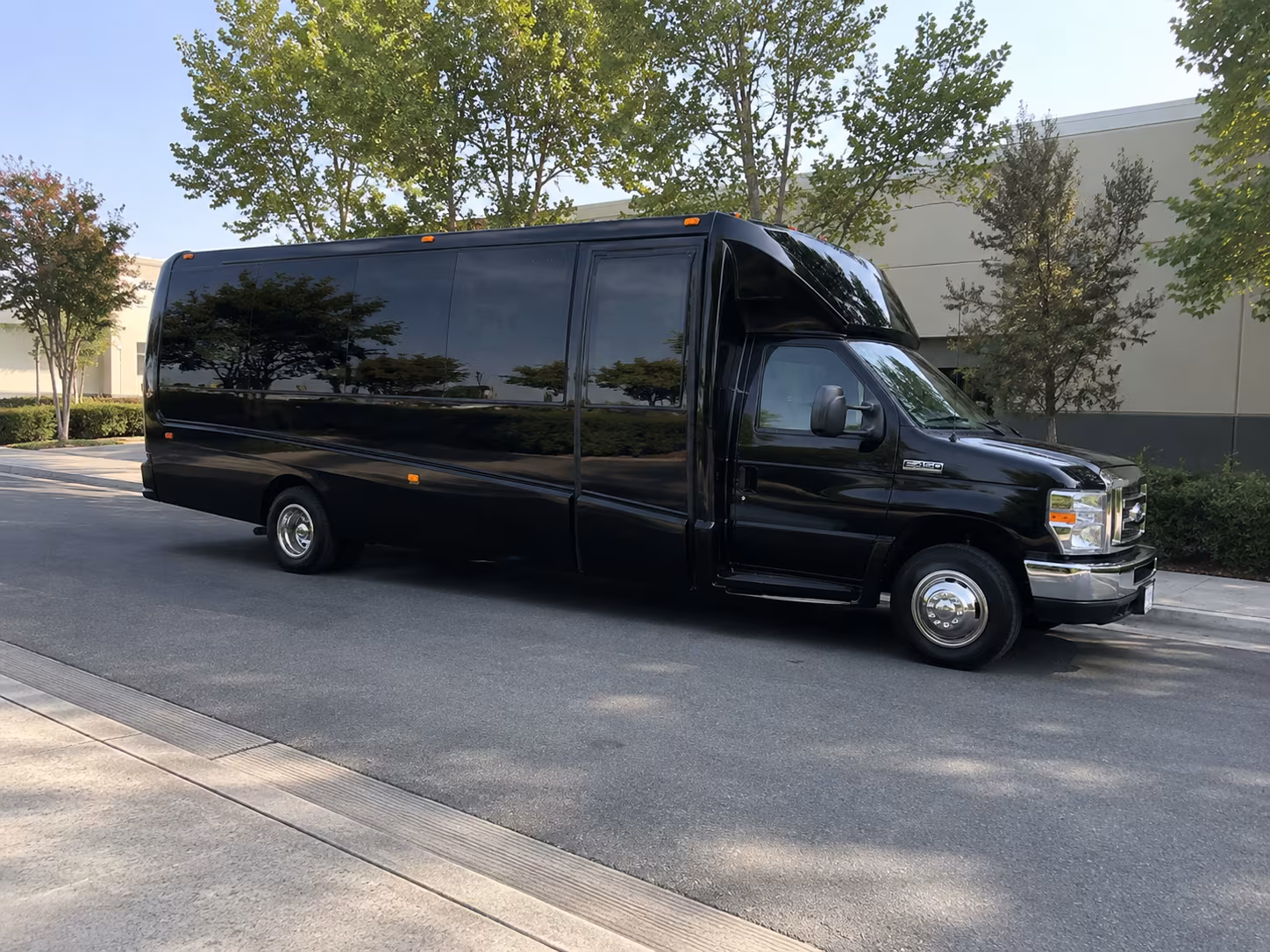Syracuse Prom & Homecoming Transportation party bus exterior