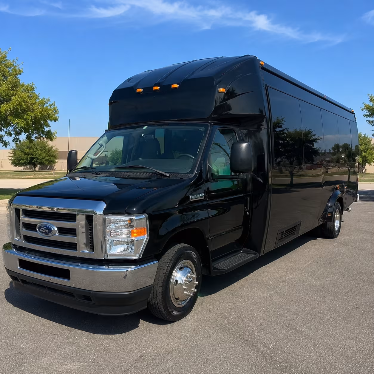 Syracuse Sporting Event Transportation party bus exterior