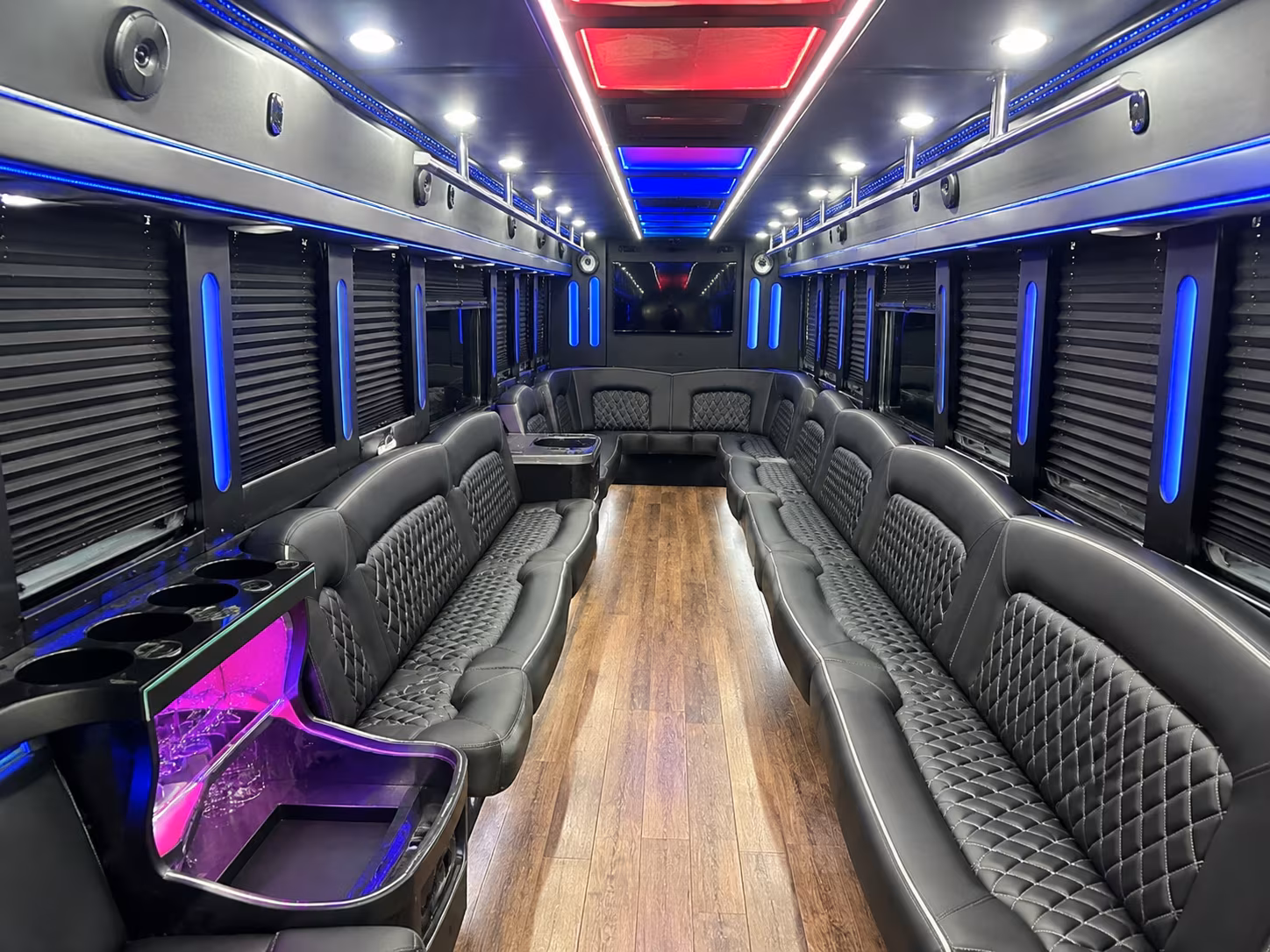 Syracuse Sporting Event Transportation onboard seating