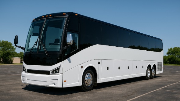 Exterior of Charter Bus Company Buffalo's 40 Passenger Party Bus in Buffalo