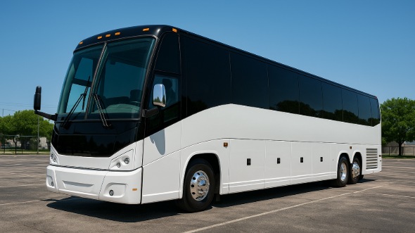 Exterior of Charter Bus Company Rochester's 40 Passenger Party Bus in Rochester