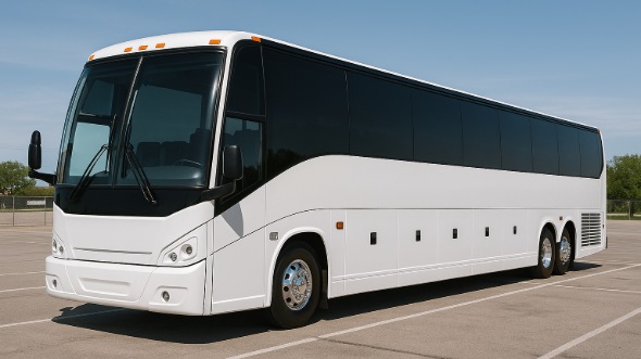 Exterior of Charter Bus Company Schenectady's 40 Passenger Party Bus in Schenectady